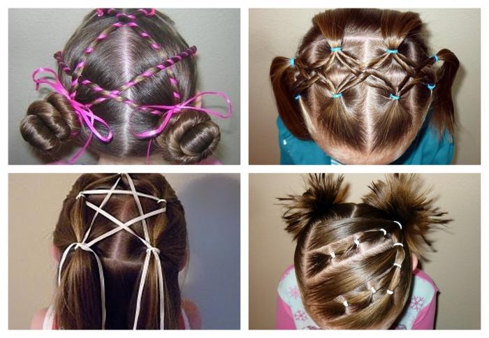 Hairstyles για κορίτσια για κάθε μέρα